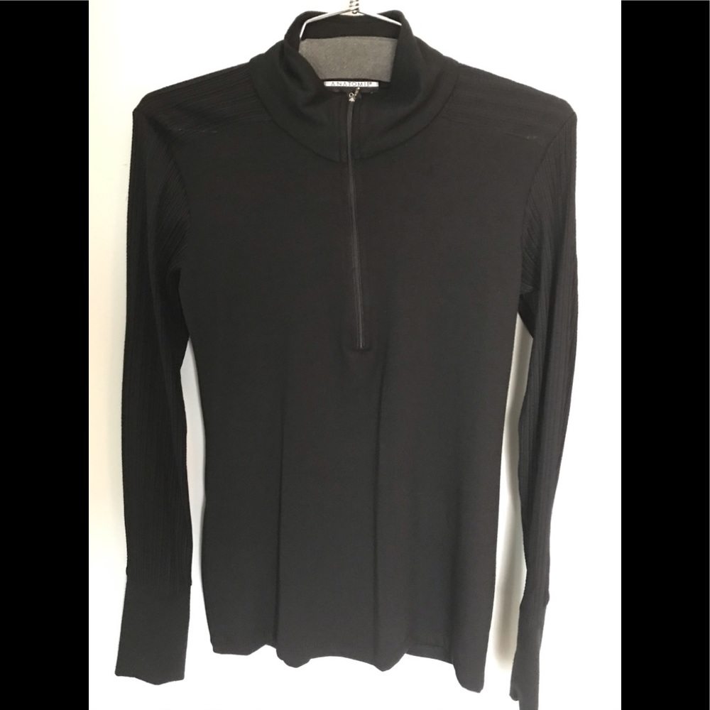 Anatomie, Delia 1/4 Zip, Black, Small